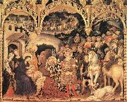 Gentile da Fabriano Adoration of the Magi painting